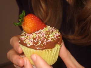 gluten-free cupcake