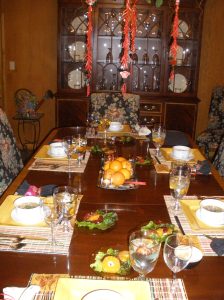 Chinese New Year Table